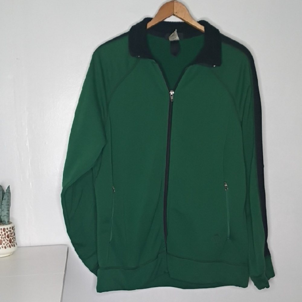 Patagonia Vtg 90s Men's Synchilla Full-Zip Fleece Jacket Forest Green M USA